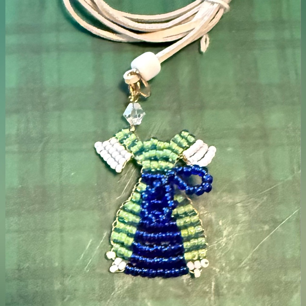 Handmade Beaded Necklace of a German Dress